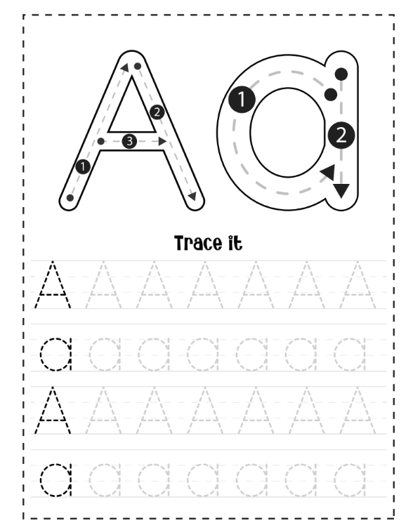 Alphabet sample 1